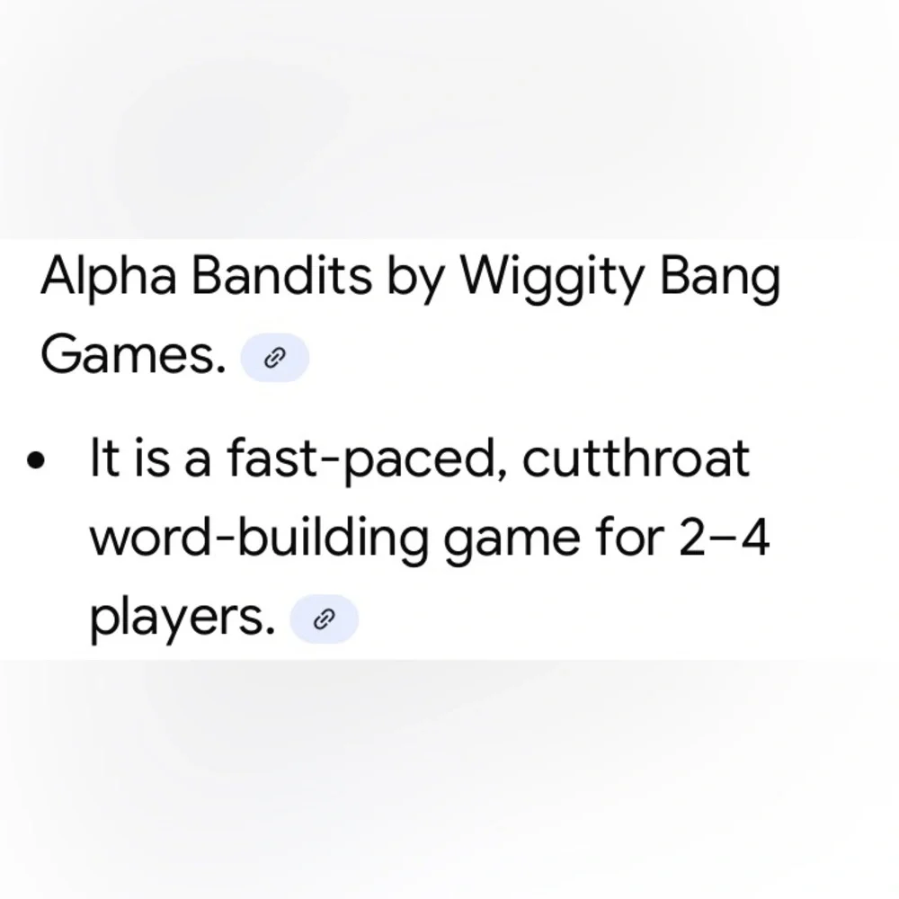 Wiggity Bang alpha bandits